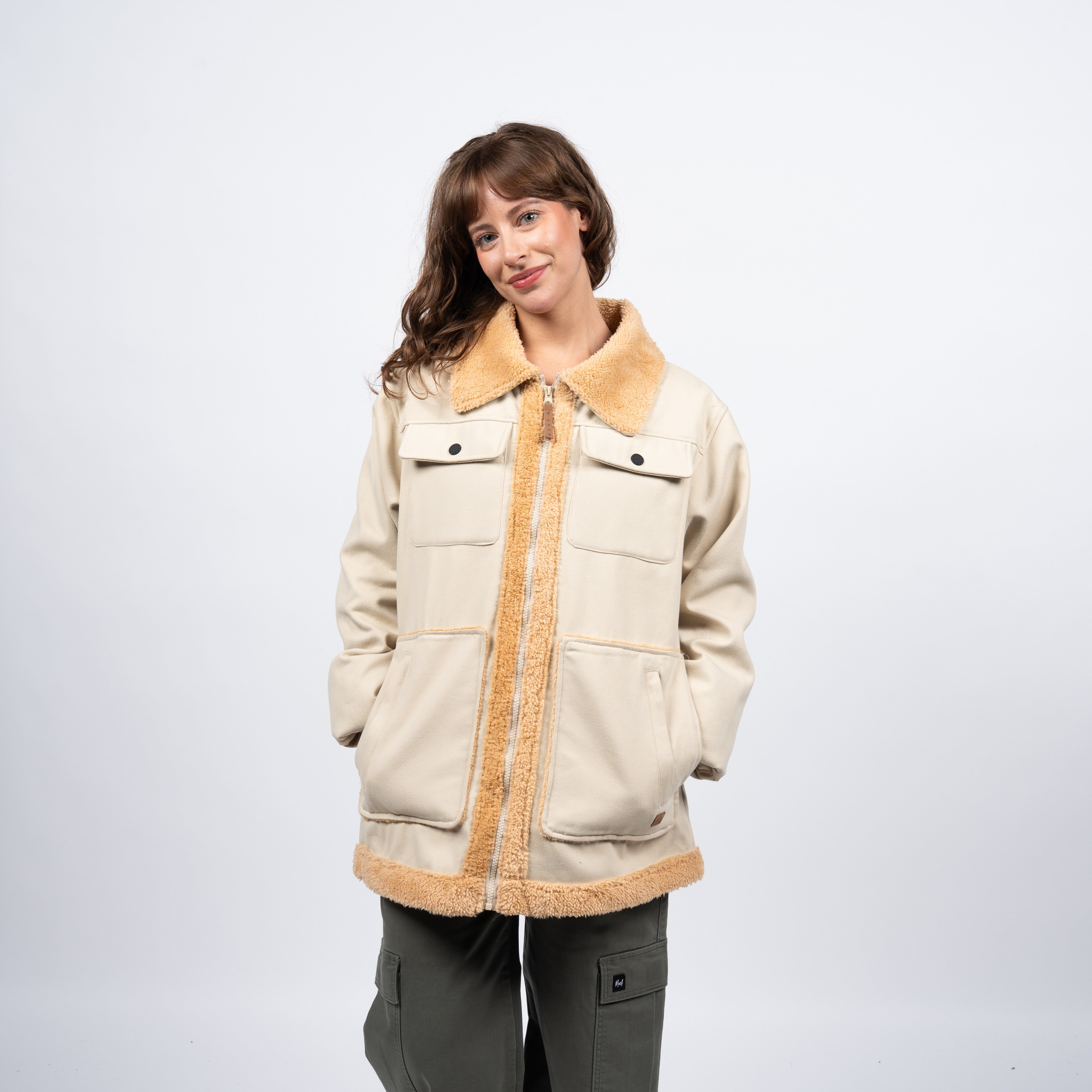 Casaca Reef Women Grey Orange – Street Machine CL