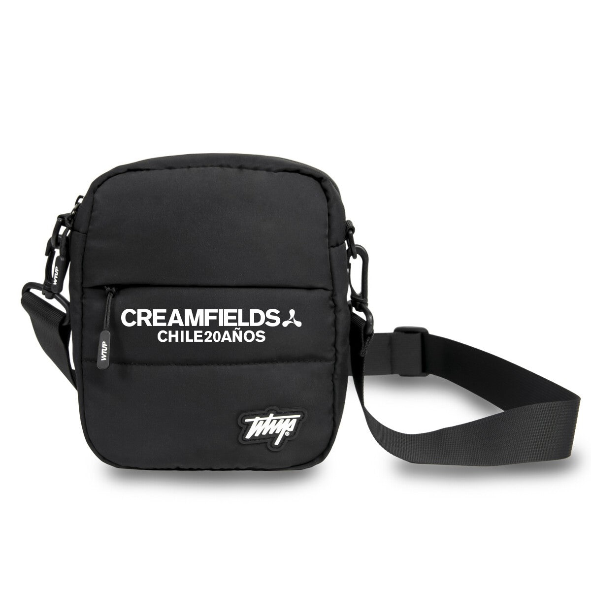 アクセサリー what's up SHOULDER BAG BLACK Shoulderbag Creamfields x Whatup All Black – Street Machine CL