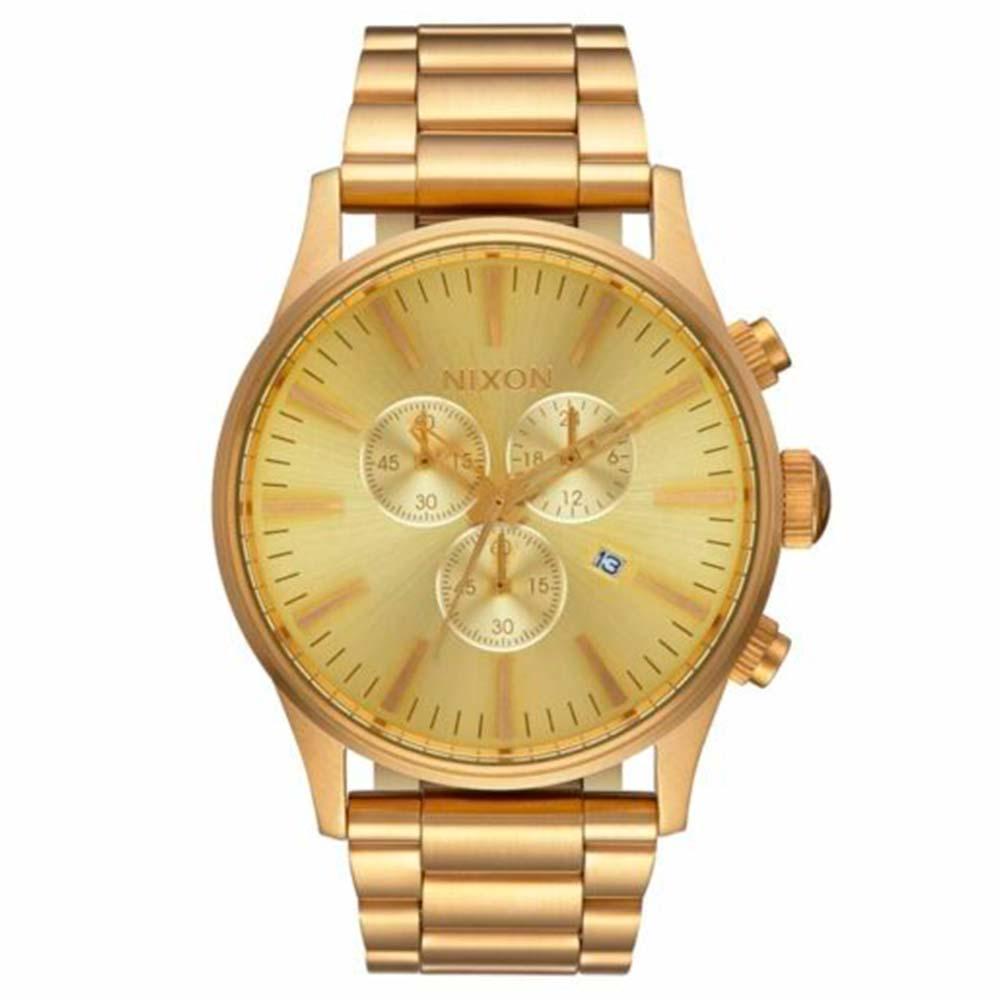 i Shelter【OOG】【KHI】Gold Logo Reloj Nixon Sentry All Gold – Street Machine CL