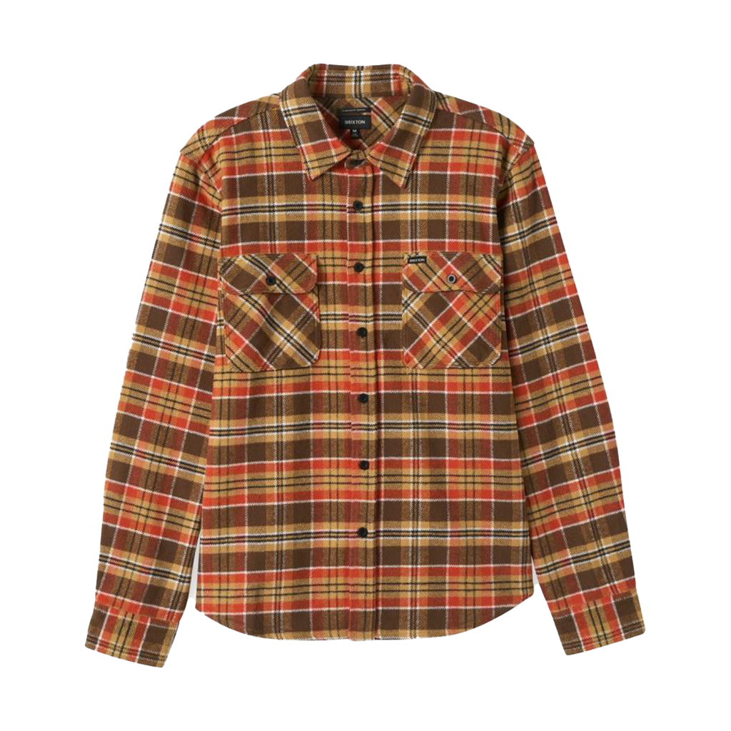 Camisa Bowery Desert Palm Antelope Burnt Red