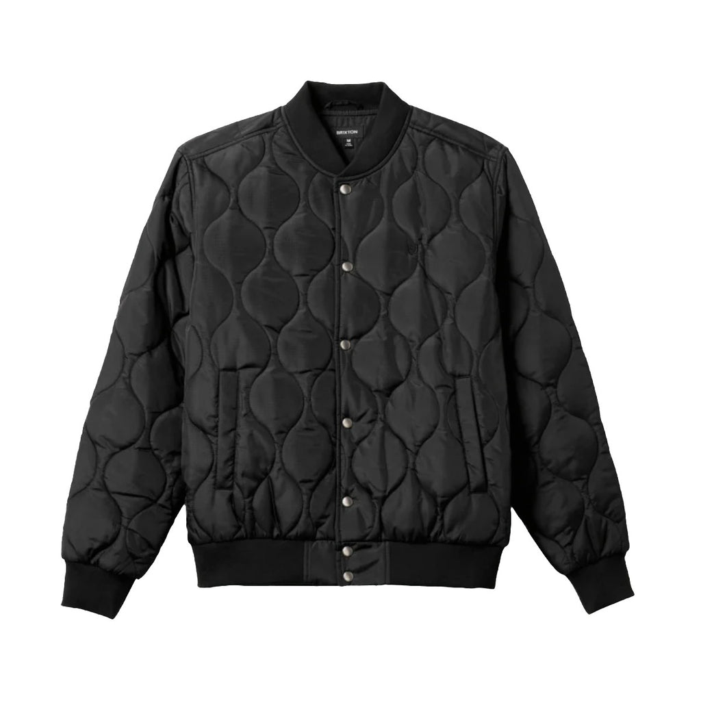 Chaqueta Brixton Dillinger Quilted Bomber Black