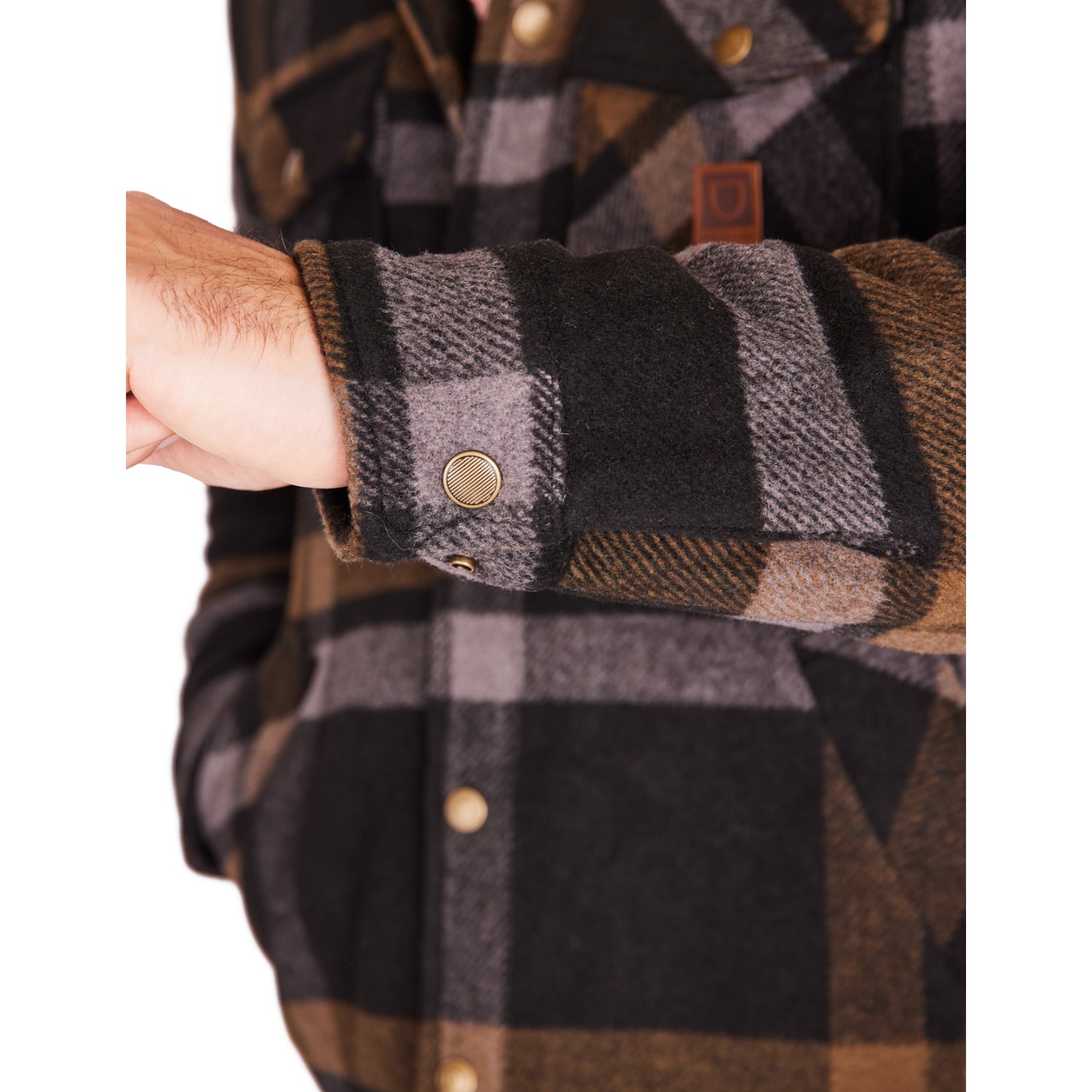 Chaqueta Durham Lines Black Charcoal Desert Palm