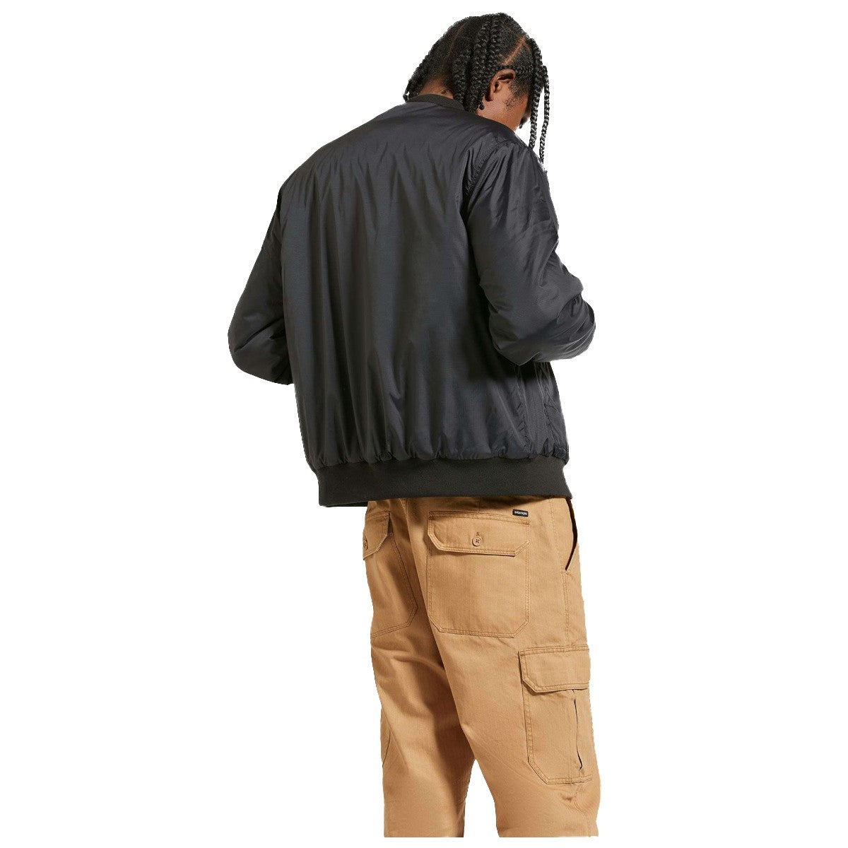Chaqueta Brixton Dillinger Flight Bomber Black