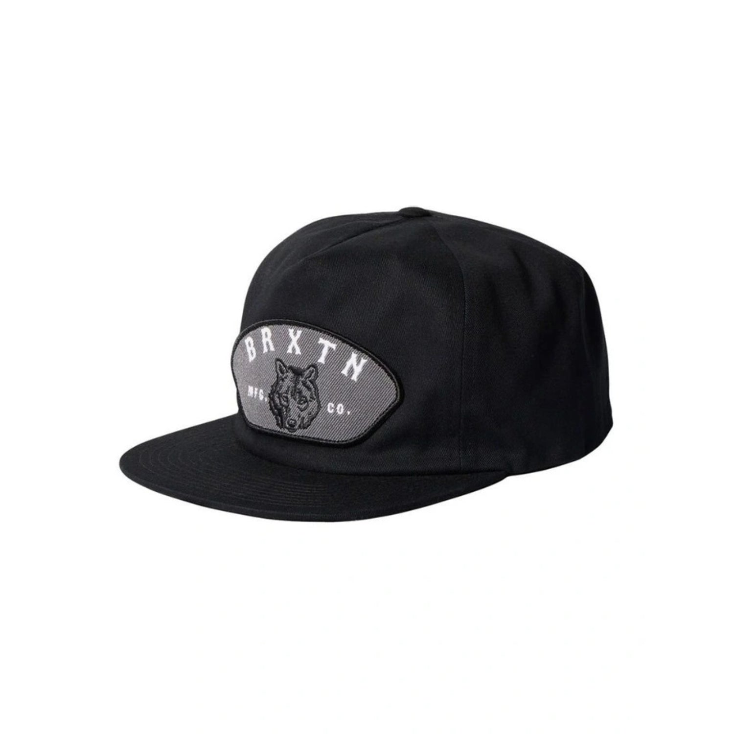 Jockey Station Snapback High Profile Black