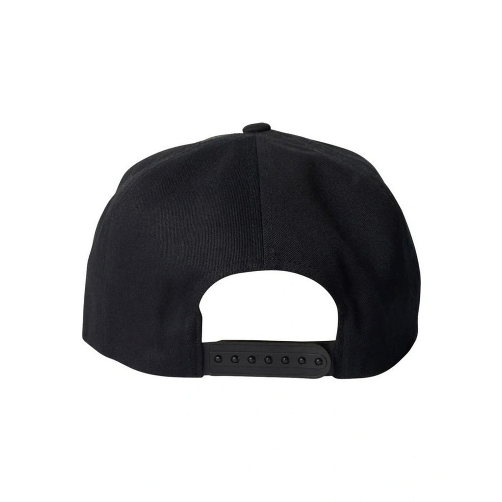 Jockey Station Snapback High Profile Black