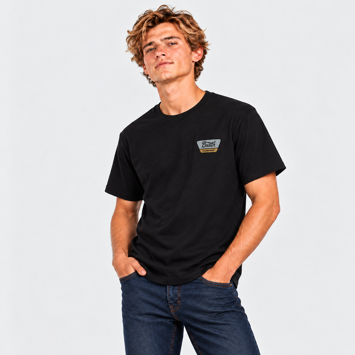 Polera Men Linwood Black Haze