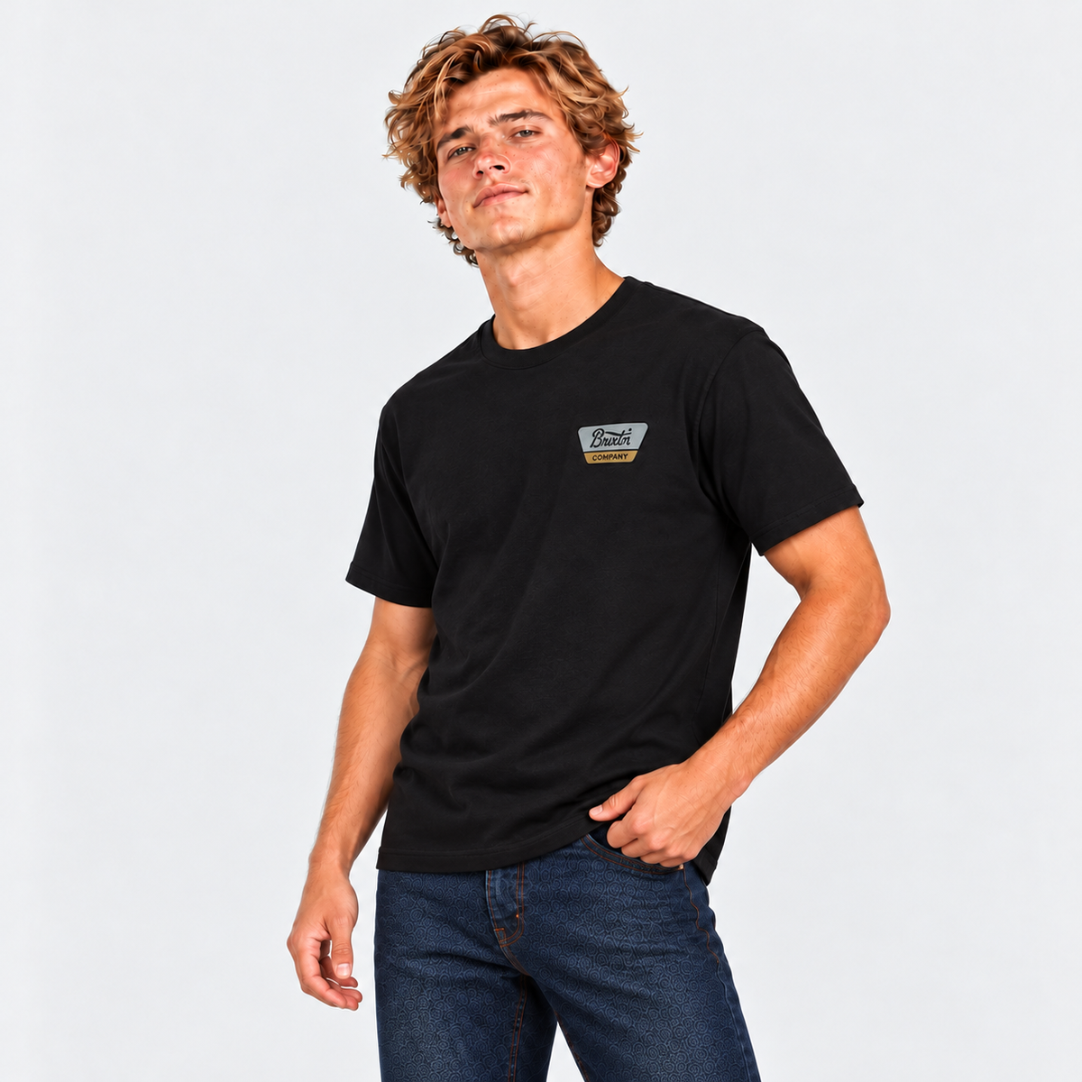 Polera Men Linwood Black Haze
