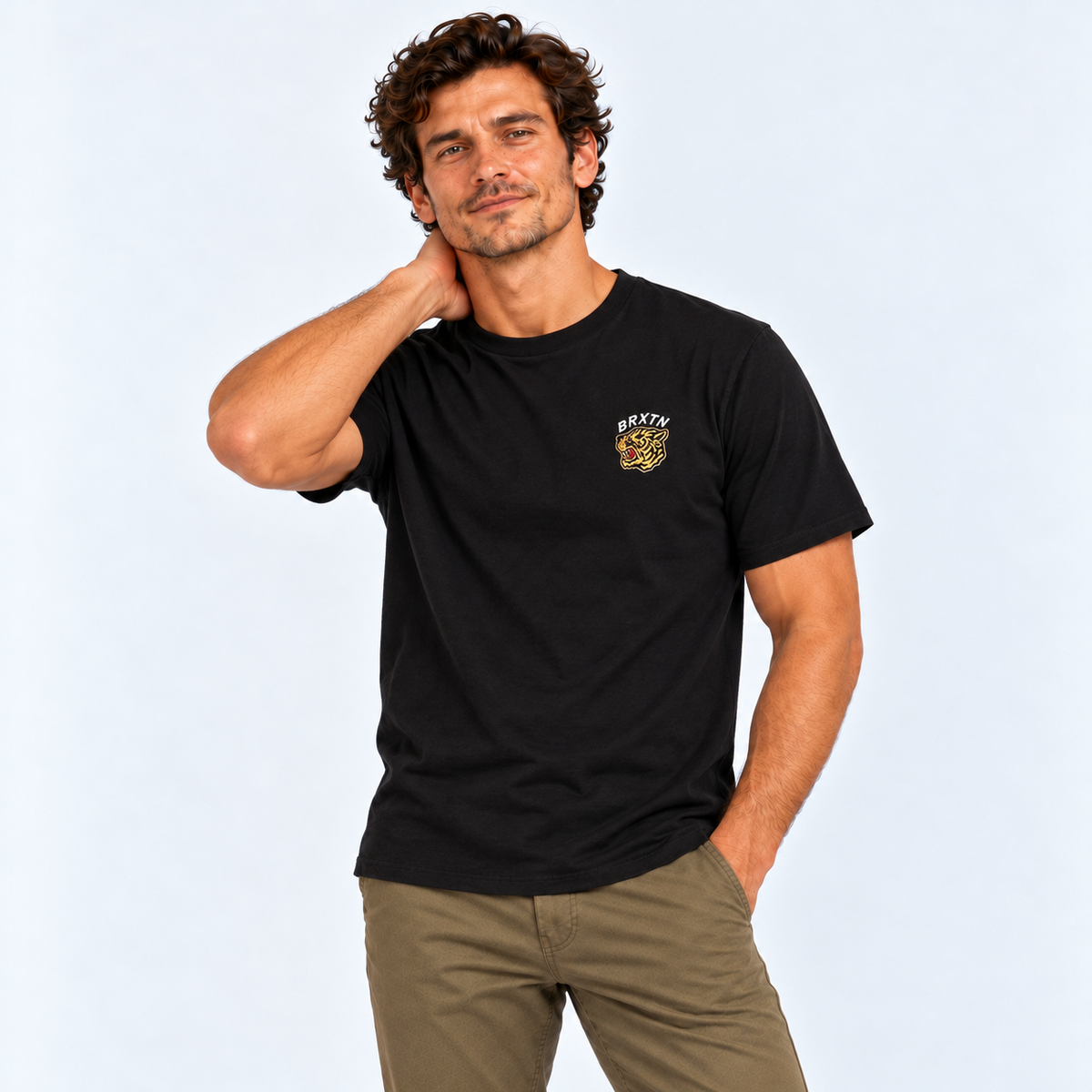 Polera Men Kit Standard Black Worn Wash
