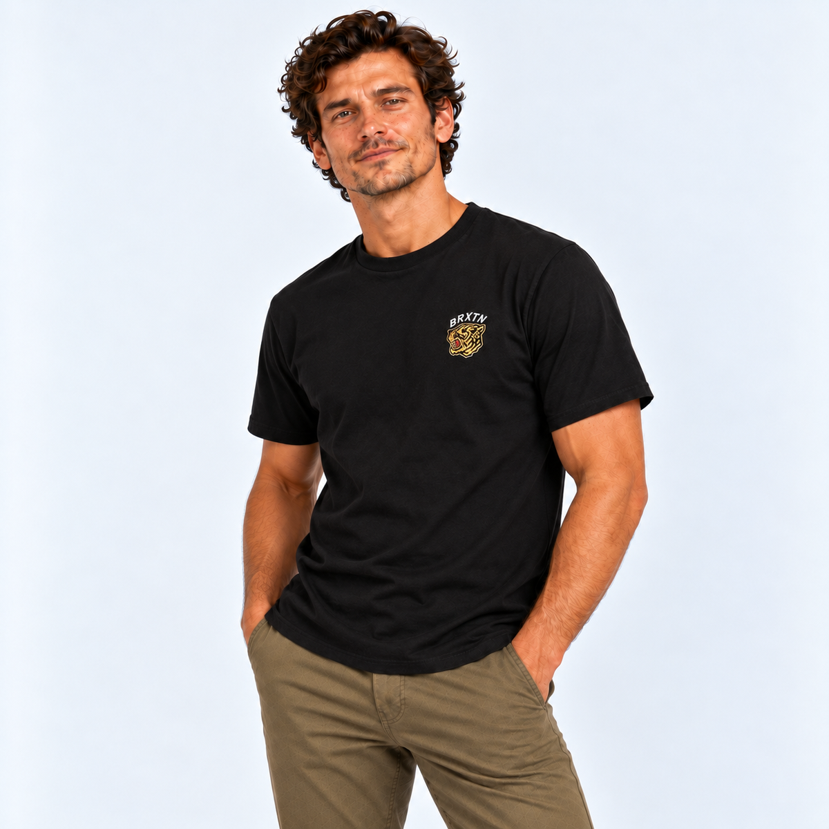 Polera Men Kit Standard Black Worn Wash