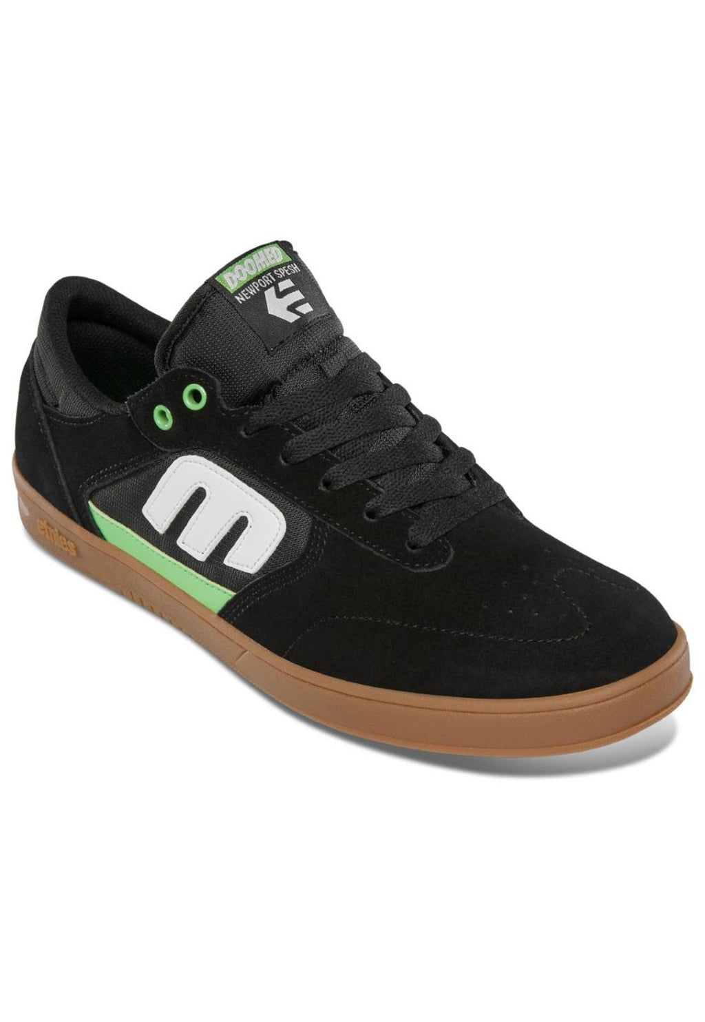 Zapatilla Men Windrow X Doomed Black Green Gum