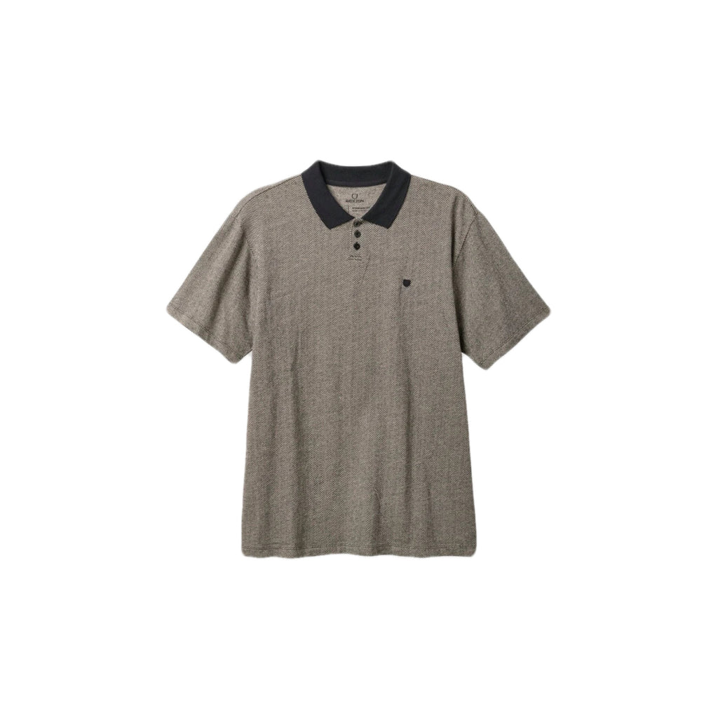 Polera Shield Herringbone Black White