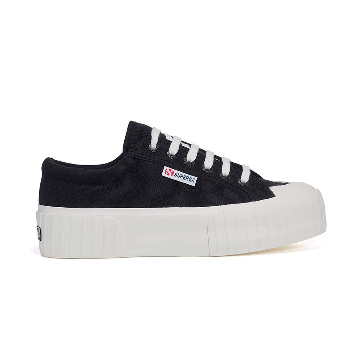 Zapatilla 2631 Stripe Platform Black White image 0