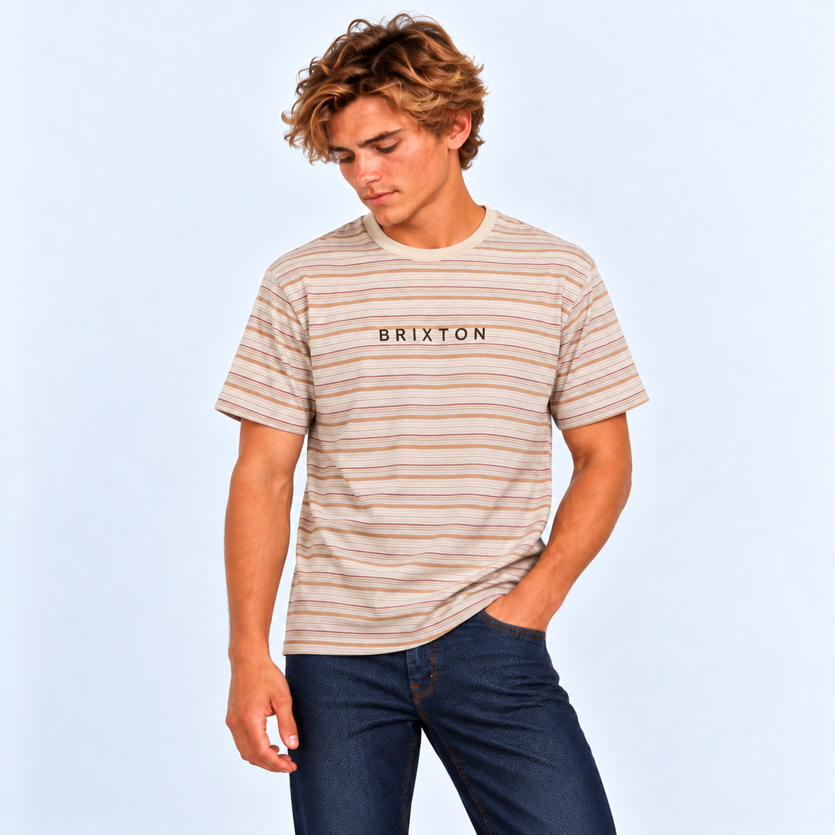 Polera Men Hilt Boxy Alpha White Mojo