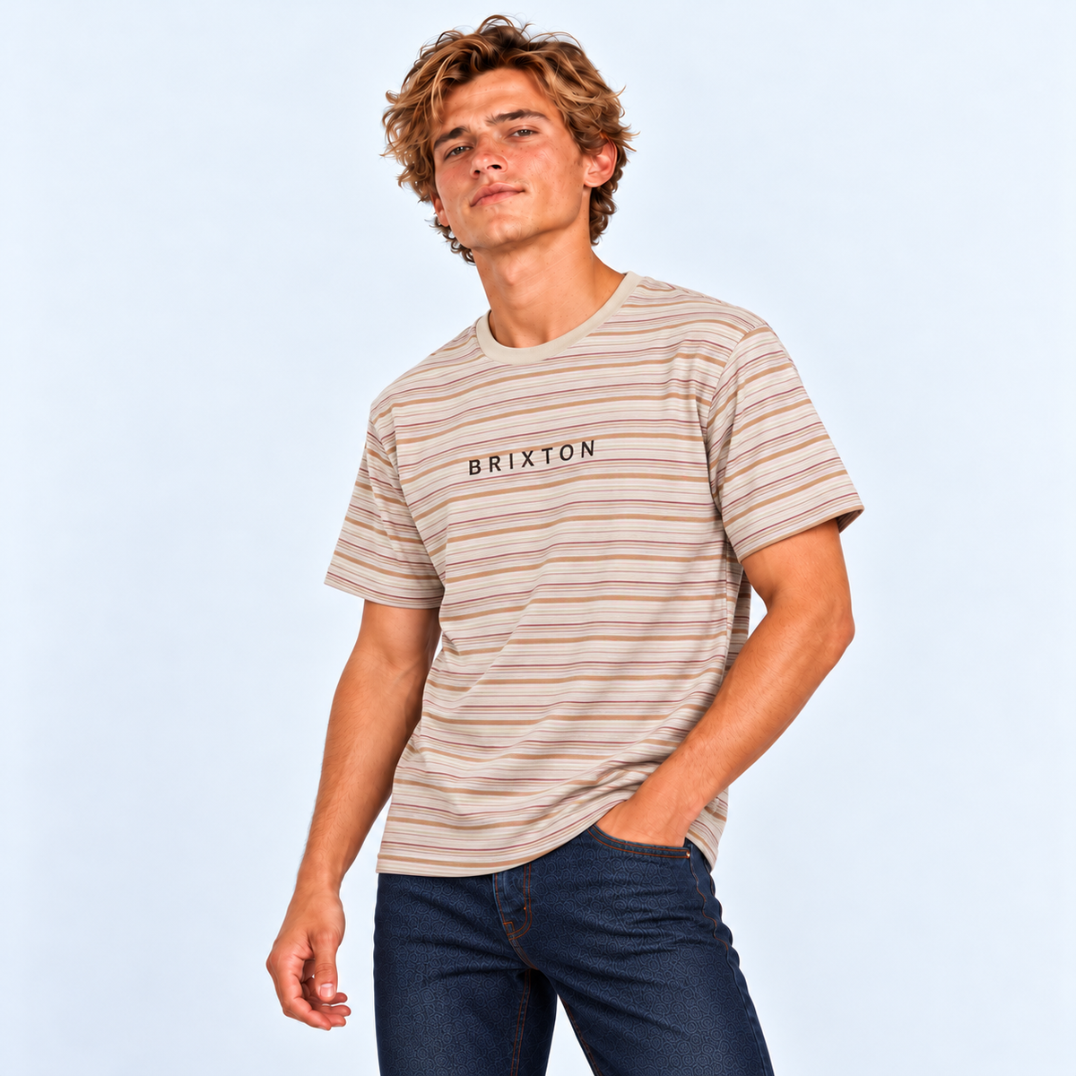 Polera Men Hilt Boxy Alpha White Mojo