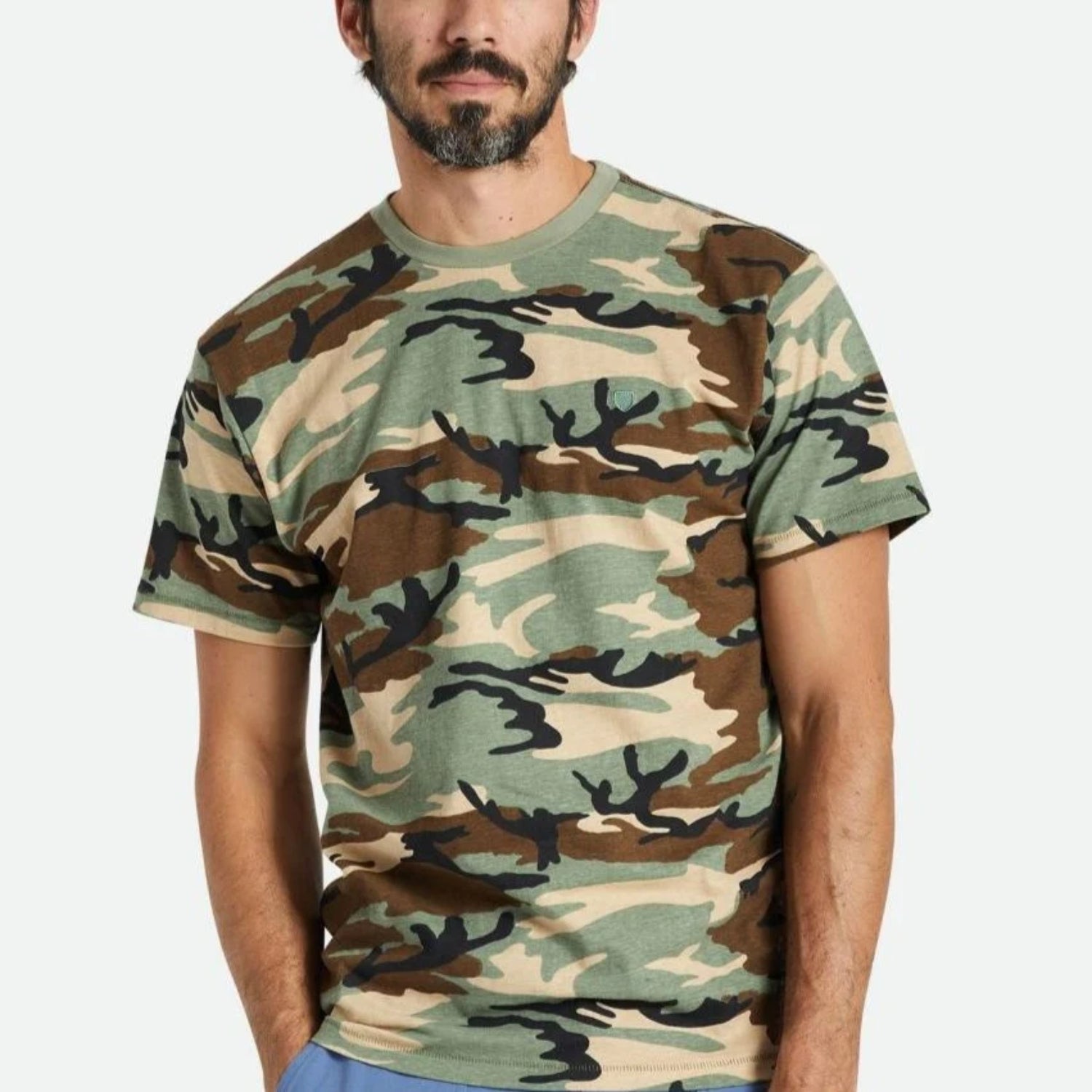 Polera Vintage Reserve Camo Vintage Wash