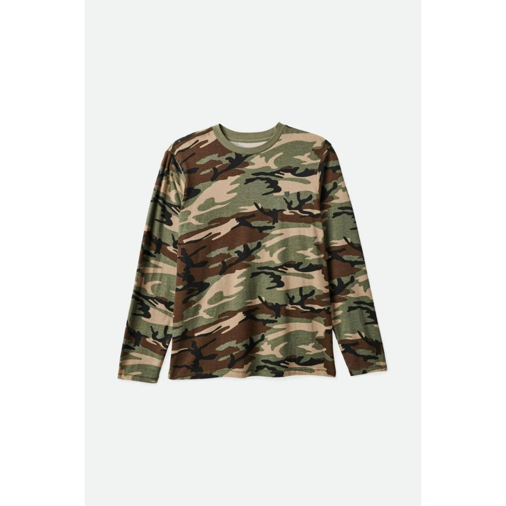 Polera Reserve Camo Long Sleeve Vintage Wash