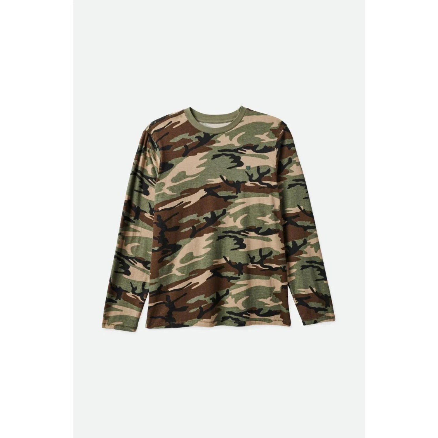 Polera Reserve Camo Long Sleeve Vintage Wash