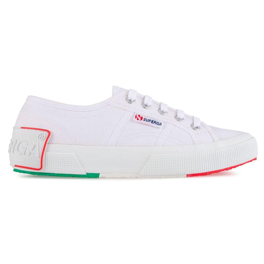 Zapatilla 2750 BIG RUBBER PATCH White Italy Flag Superga image 0