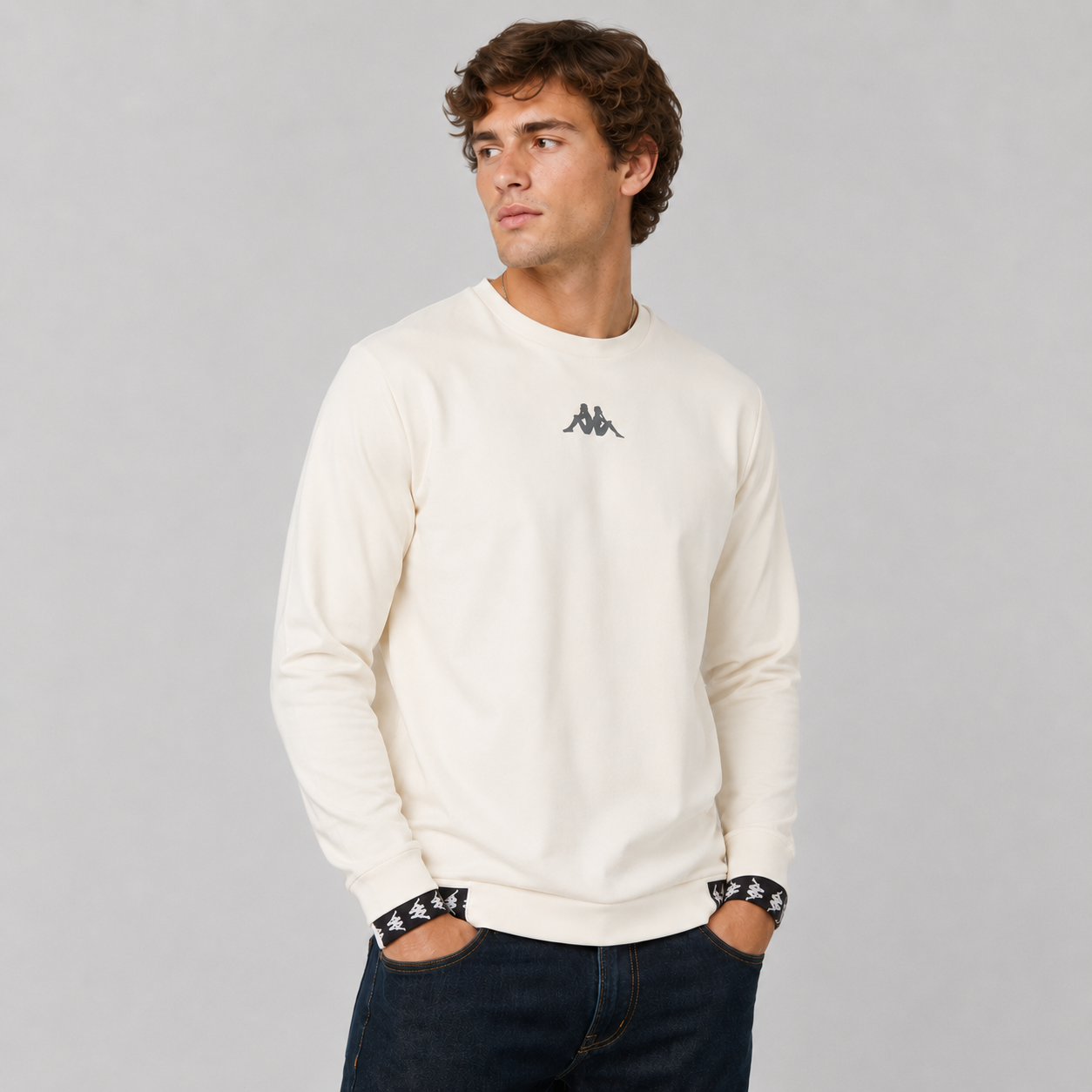 Poleron Men 222 Banda Erondo Beige Black