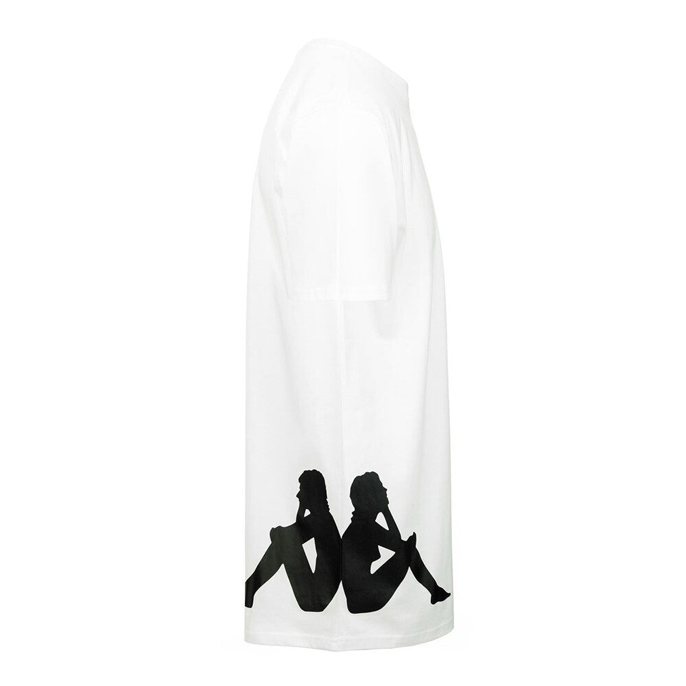 Polera Authentic Fico White Black