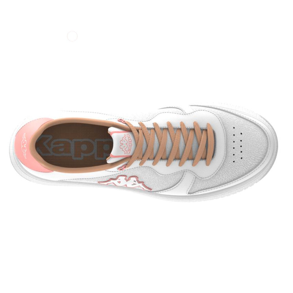 Zapatilla Women Kappa Logo Maserta White Pink
