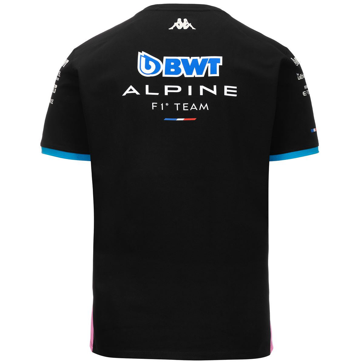 Polera Men Adiry Alpine F1 Black Blue Dresden Pink Begonia