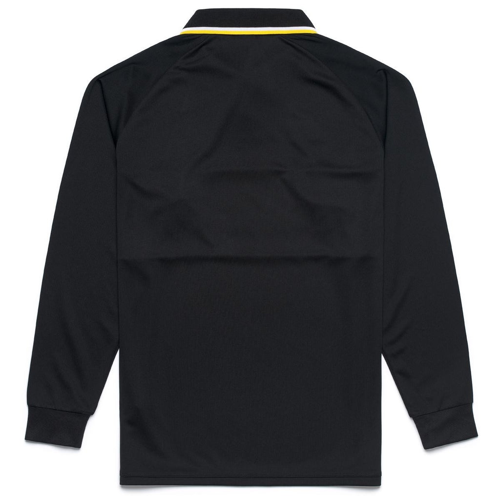 Polera Kappa Authentic Odran Black Yellow