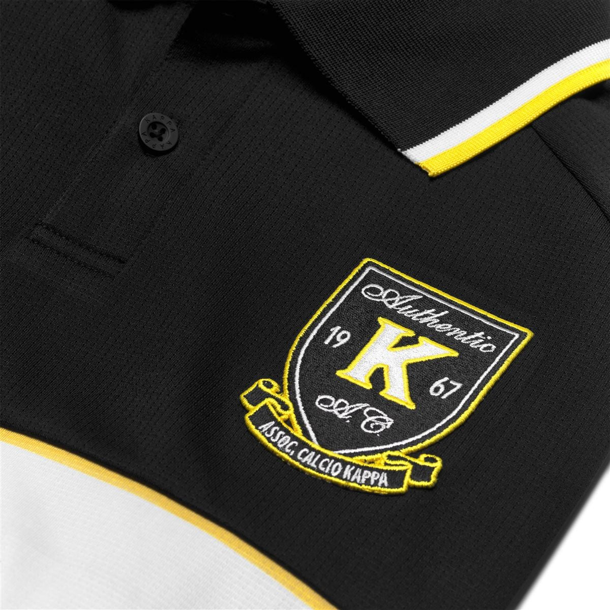 Polera Kappa Authentic Odran Black Yellow