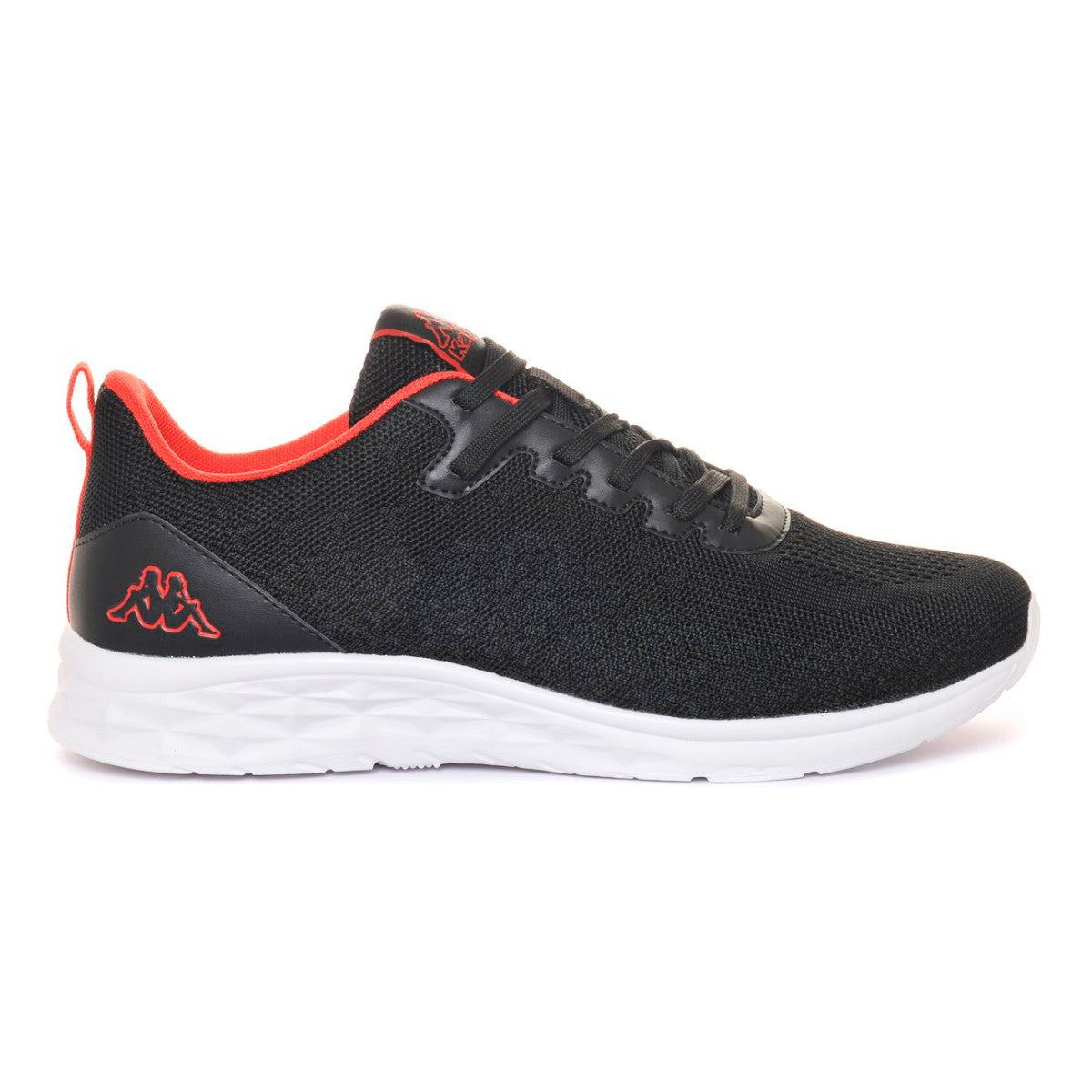 Zapatilla Men Kappa Logo Rostie Black Red Blaze