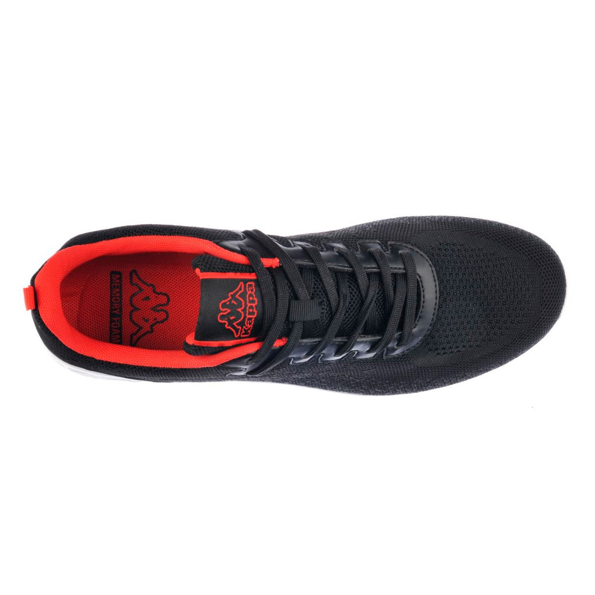 Zapatilla Men Kappa Logo Rostie Black Red Blaze