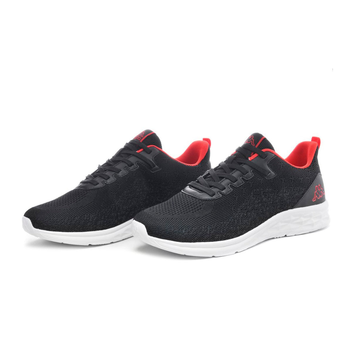 Zapatilla Men Kappa Logo Rostie Black Red Blaze
