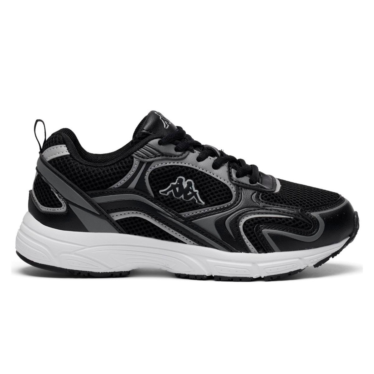 Zapatilla Logo Kappa Mygido Black Grey Bise