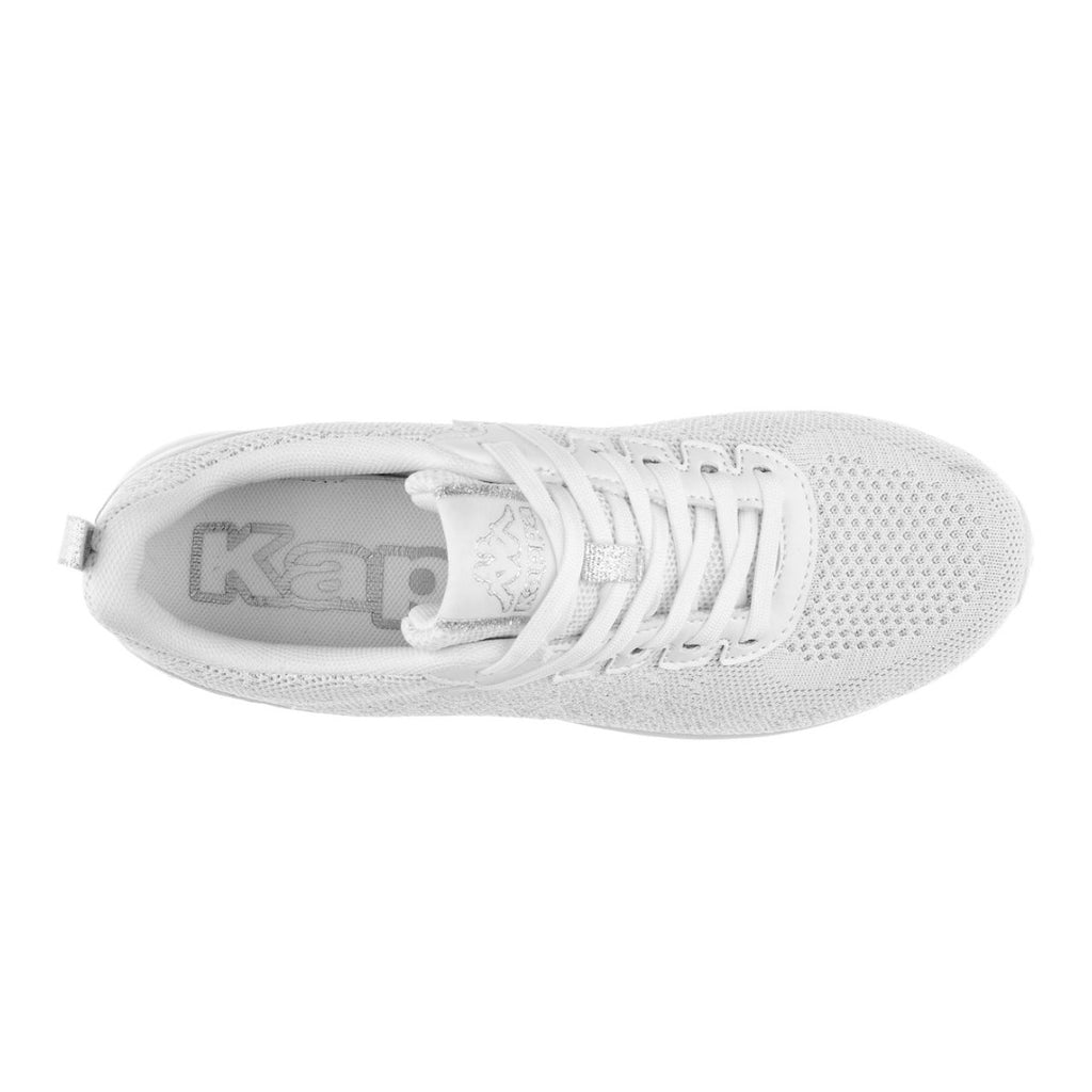 Zapatilla Women Kappa Logo Rostiew White Grey Silver