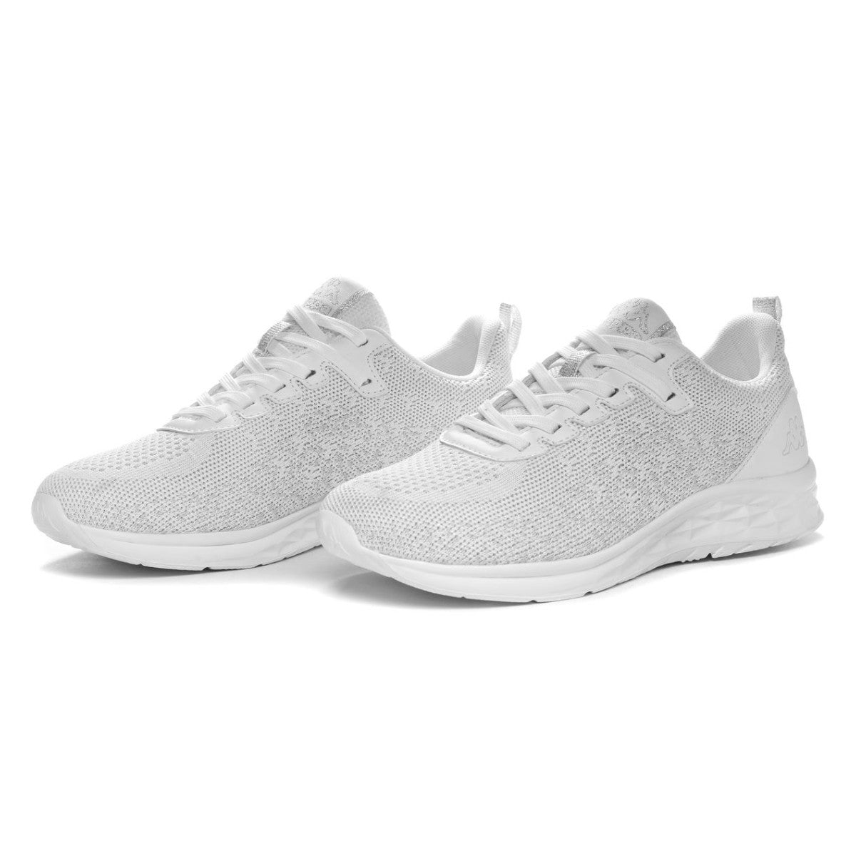 Zapatilla Women Kappa Logo Rostiew White Grey Silver