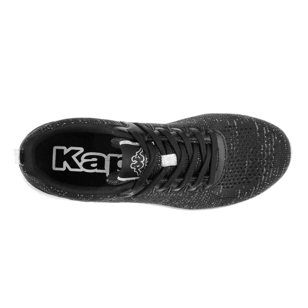 Zapatilla Women Kappa Logo Rostiew Black Grey Silver