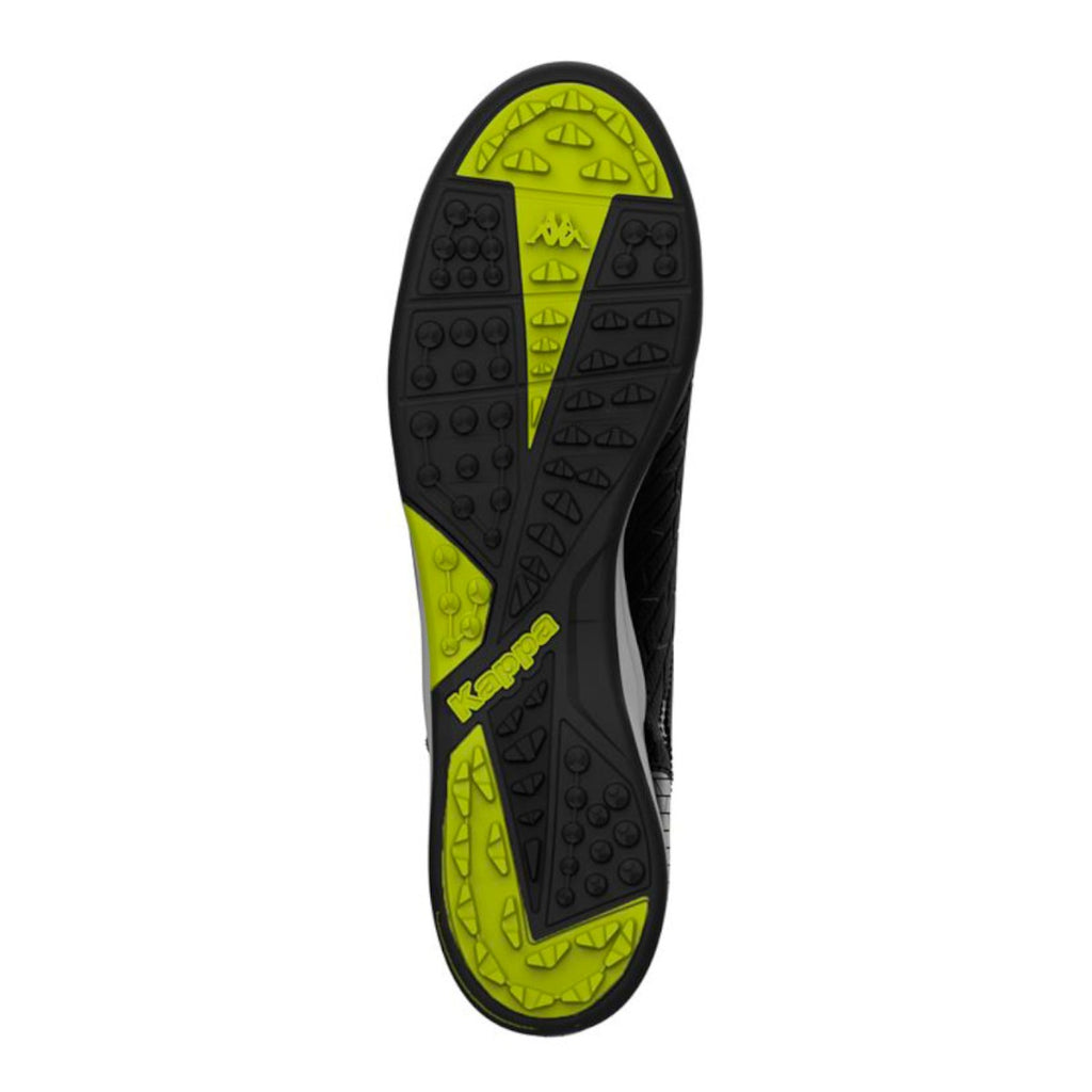 Zapatilla Fútbol Kid Kombat Player Base Black Neon Yellow Turf Ground