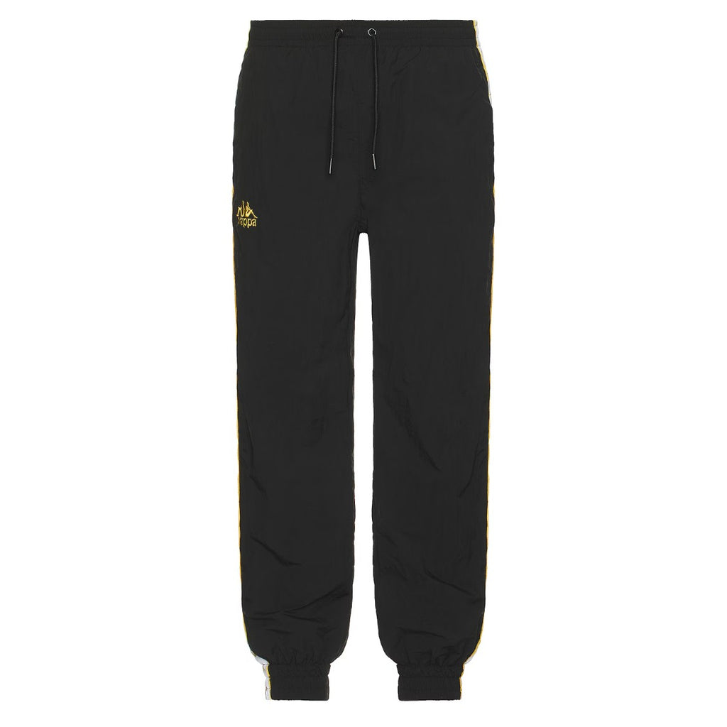 Pantalón Kappa Men Banda Neldo Black Gold White