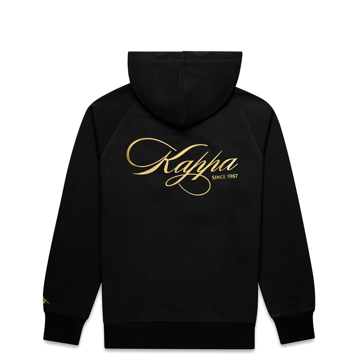 Polerón Kappa Men Authentic Oversize Nilufer Black Yellow Gold Rick