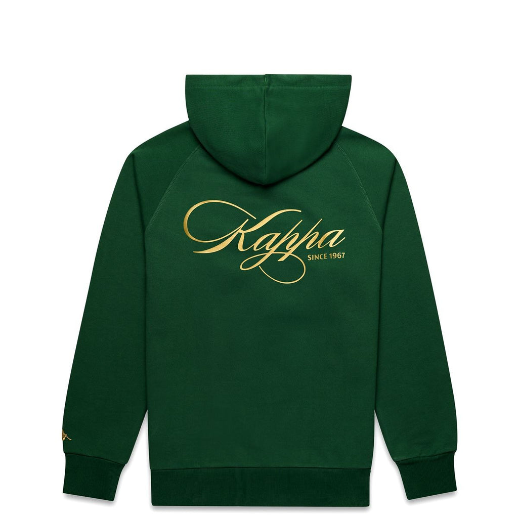 Polerón Kappa Men Authentic Oversize Nilufer Green Yellow Gold Rick