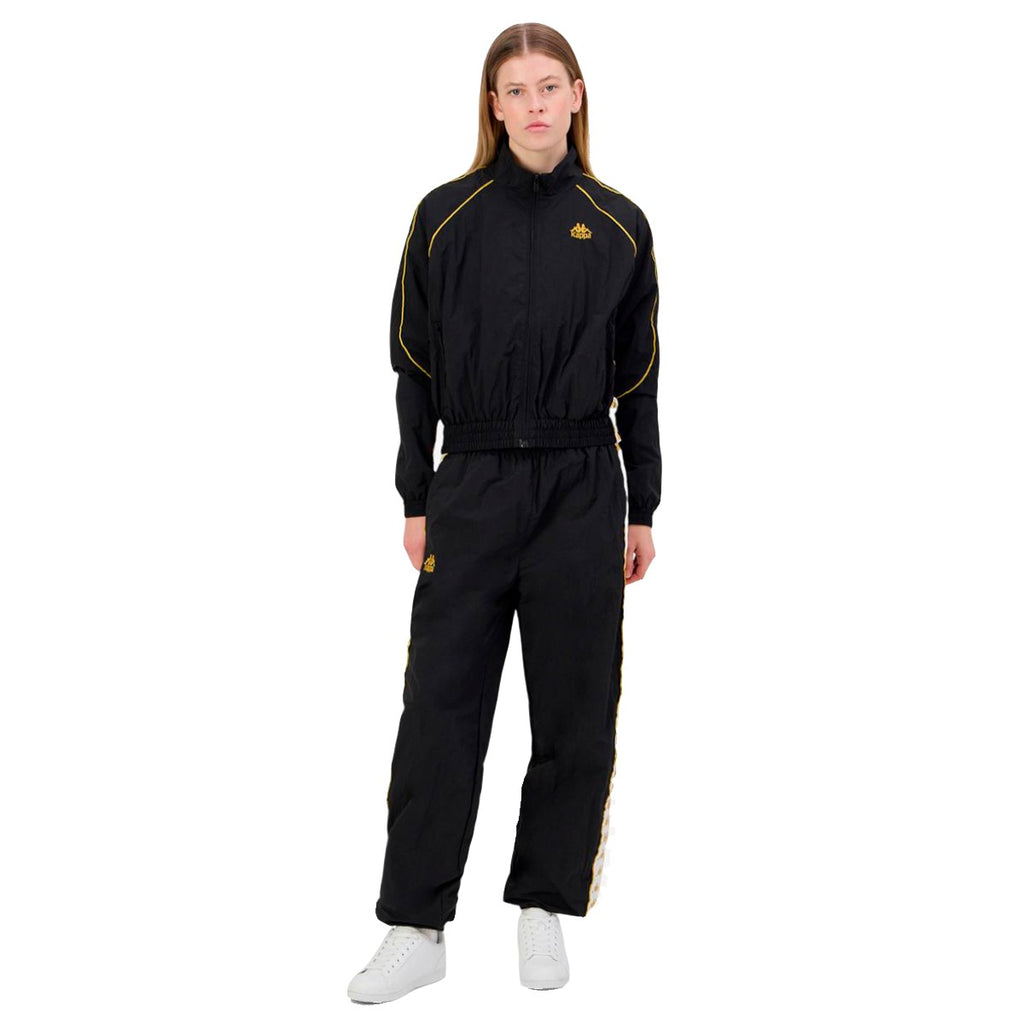 Pantalón Kappa Women Banda Nara Black Gold White