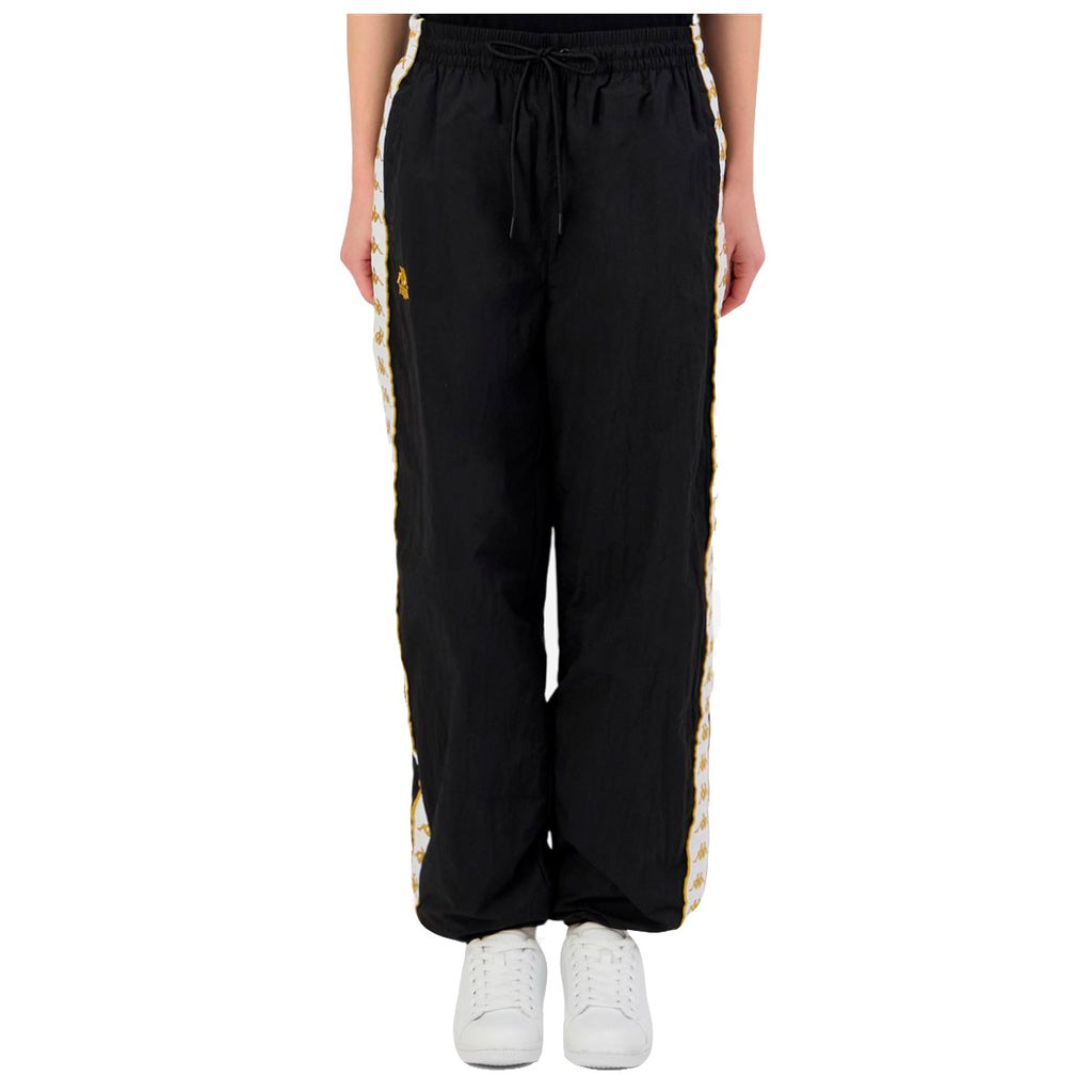 Pantalón Kappa Women Banda Nara Black Gold White
