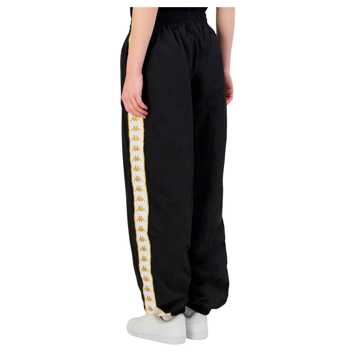 Pantalón Kappa Women Banda Nara Black Gold White