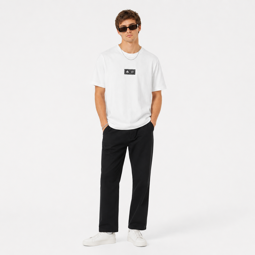Polera Kappa Authentic Nuria White