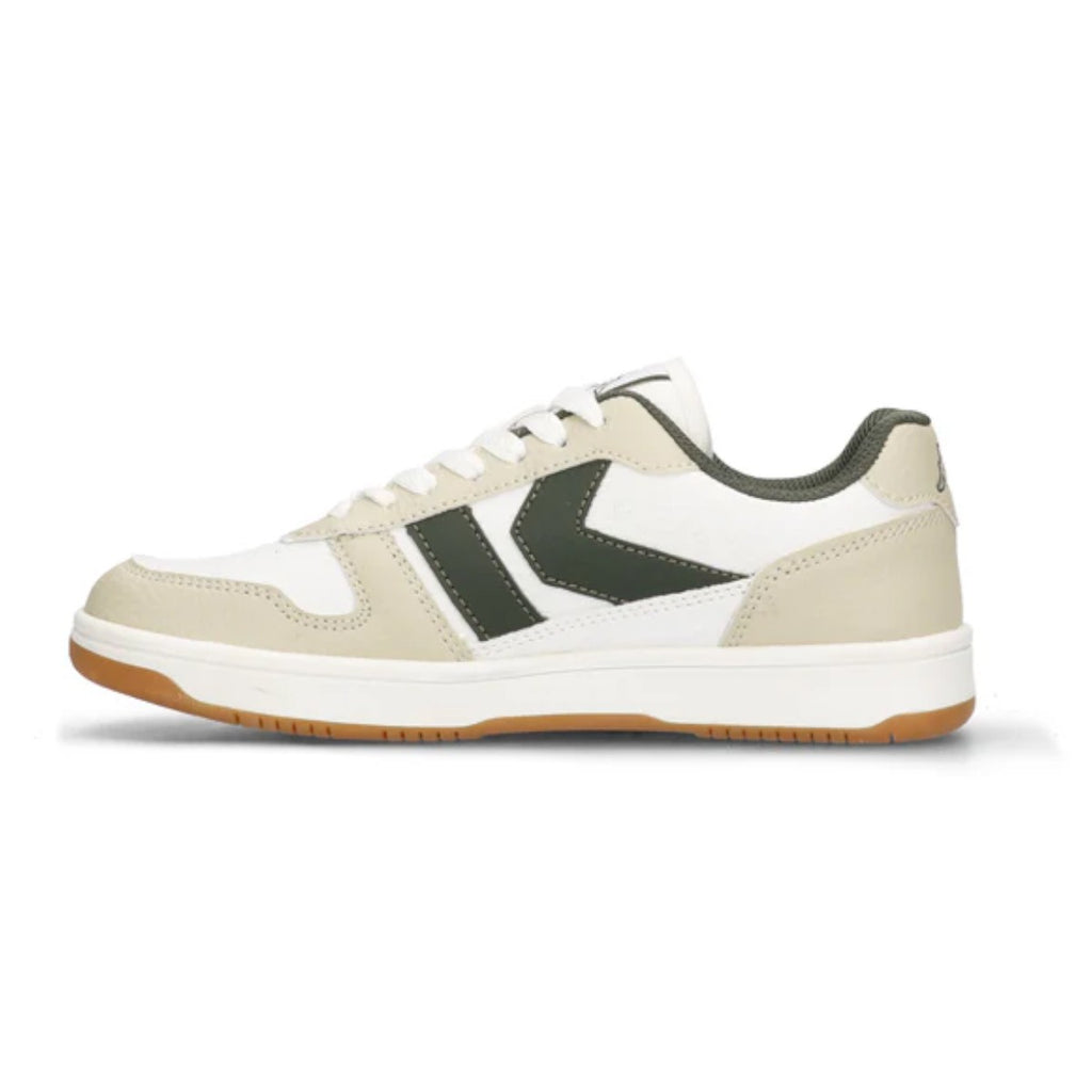 Zapatilla Logo Kappa Karushi White Gray Oyster