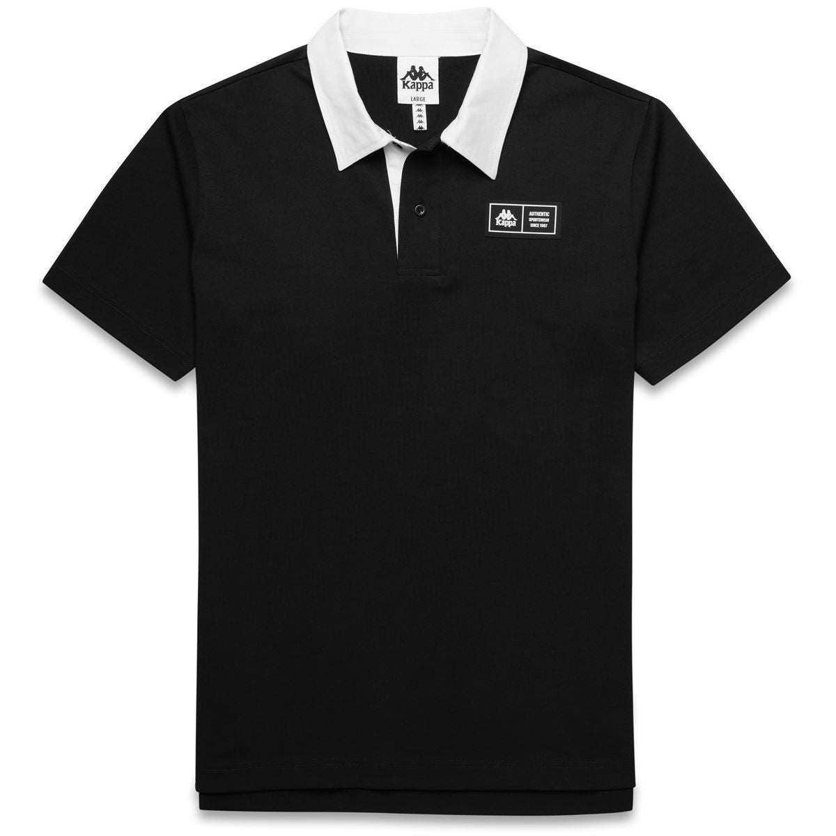 Polera Kappa Nilde Black White