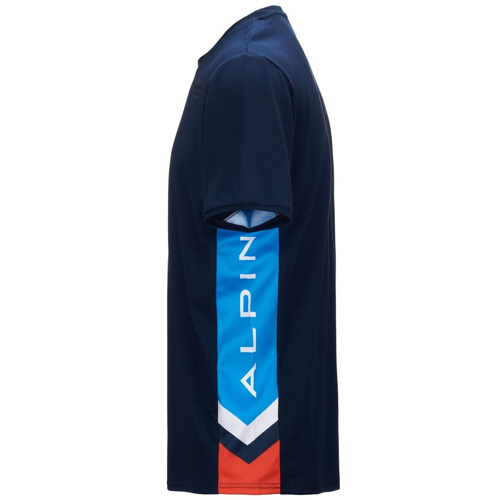 Polera Kappa Men Anser Pilot 10 Alpine Blue Navy