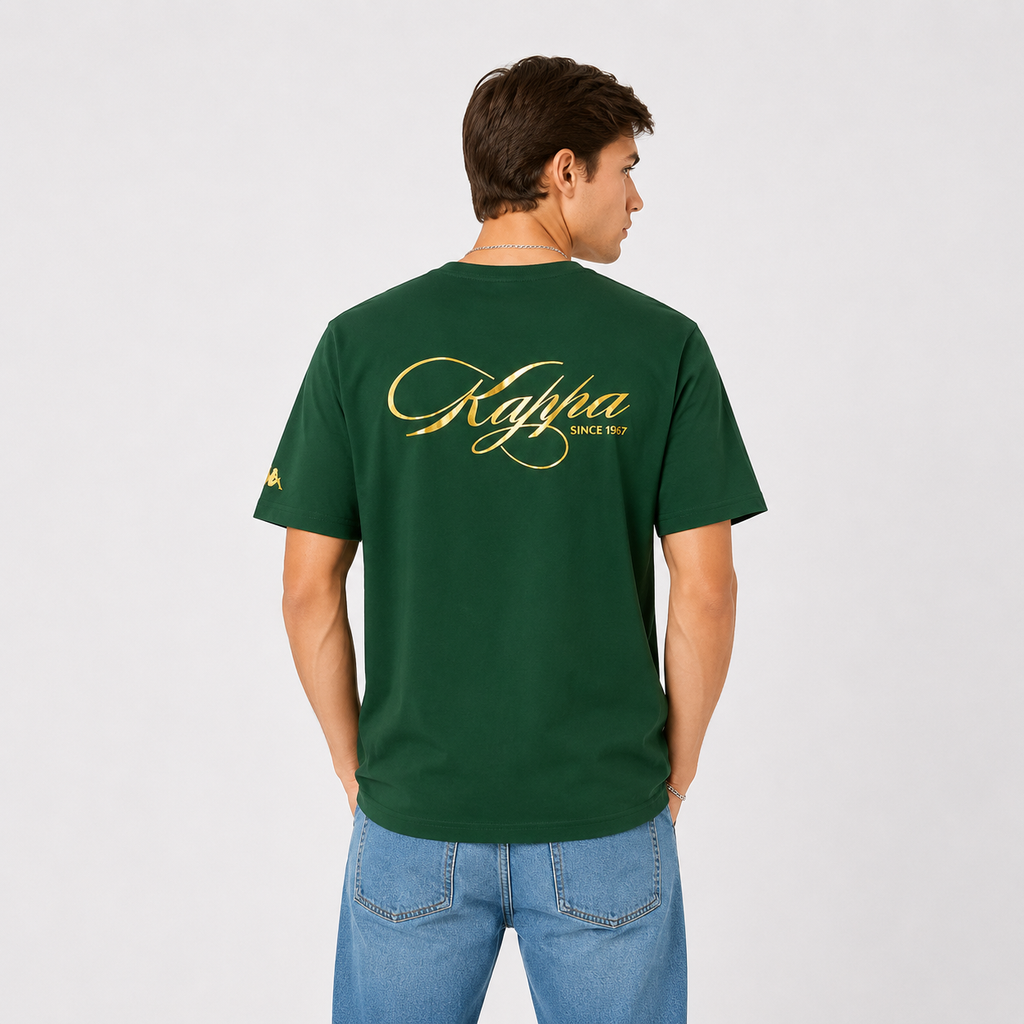 Polera Kappa Men Authentic Norda Green Yellow Gold Rick