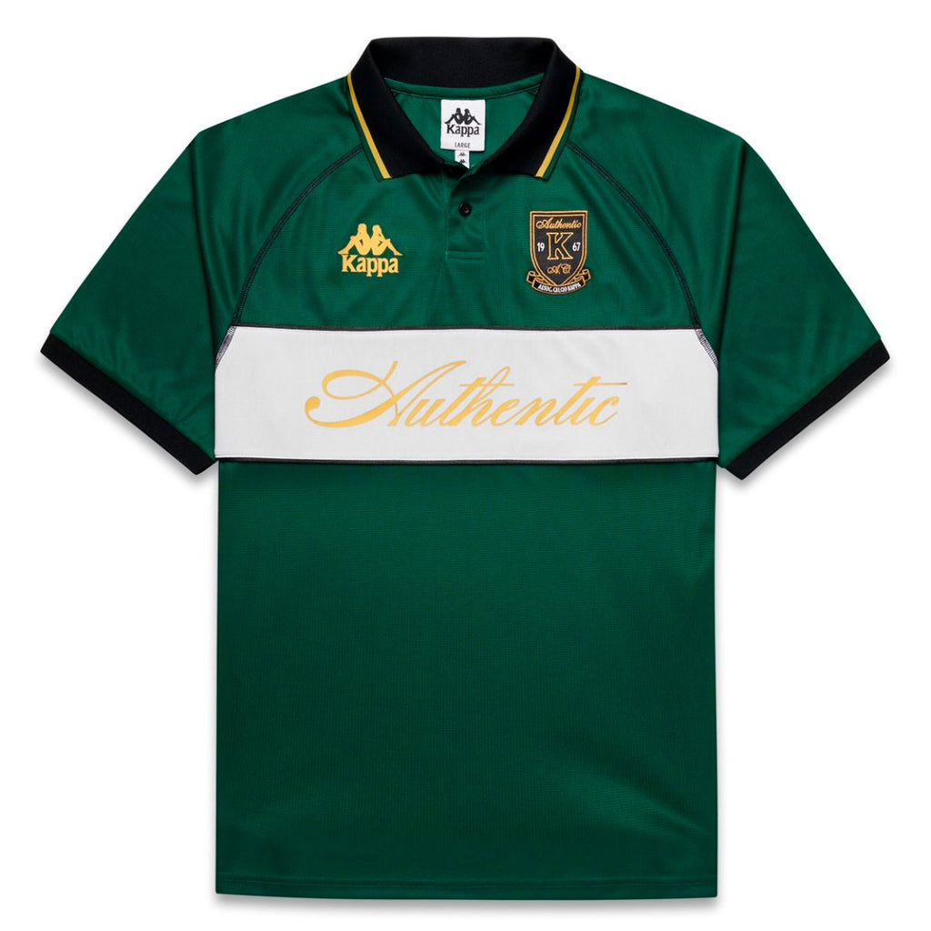 Camiseta Kappa Men Authentic Norton Green White