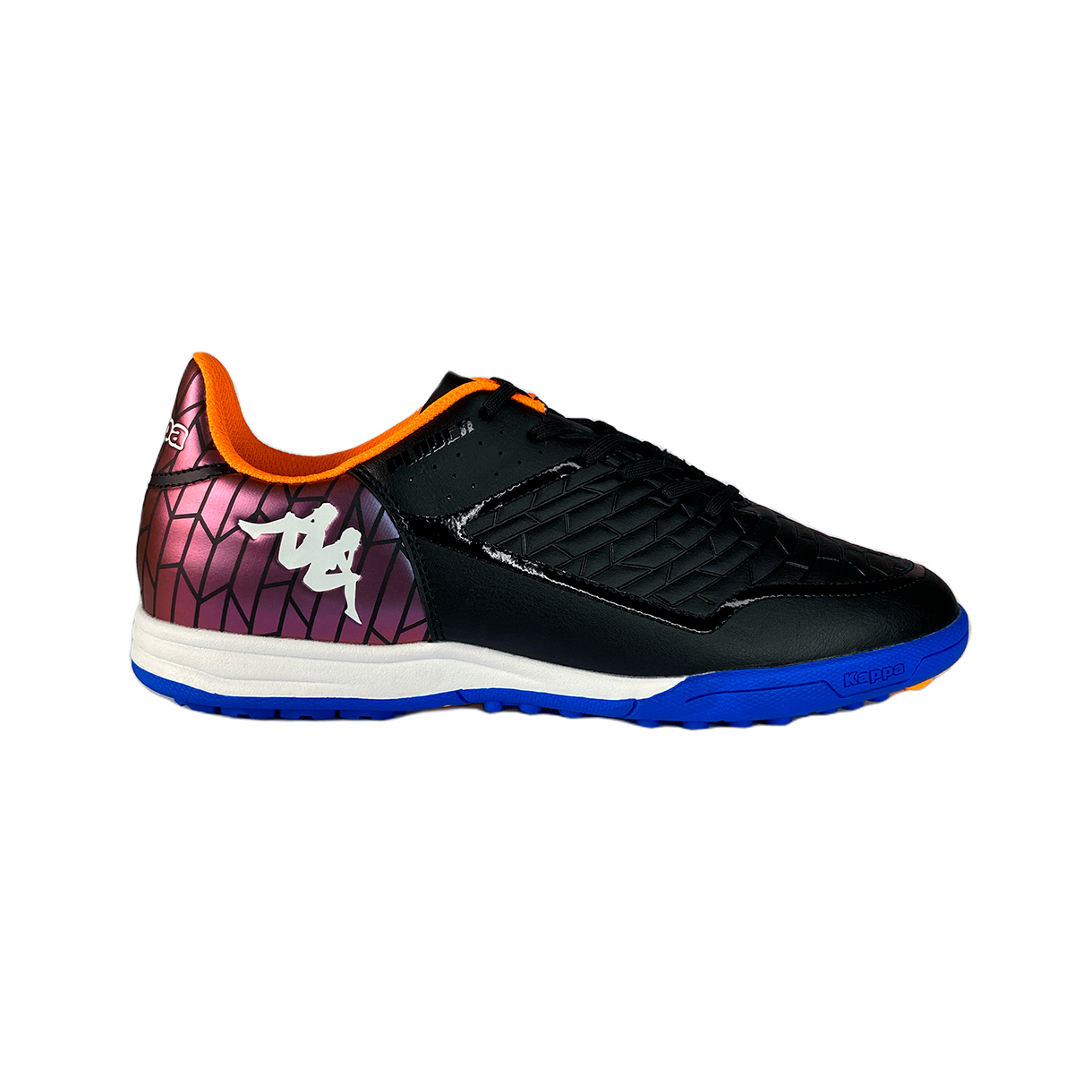 Zapatilla Fútbol Men Kombat Player Base Black Blue Turf Ground