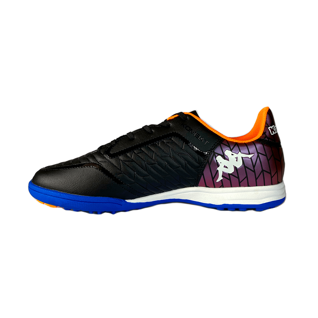 Zapatilla Fútbol Men Kombat Player Base Black Blue Turf Ground
